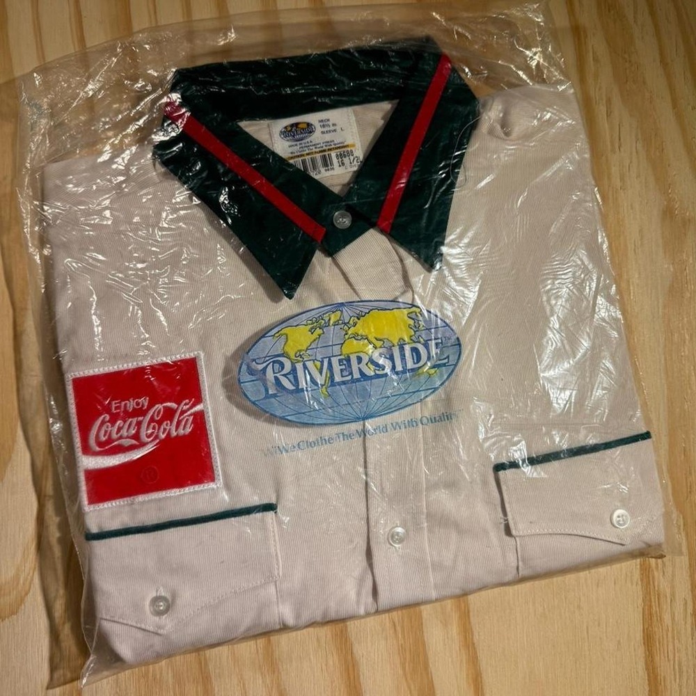 Vintage Coca-Cola uniform workwear dead stock‎